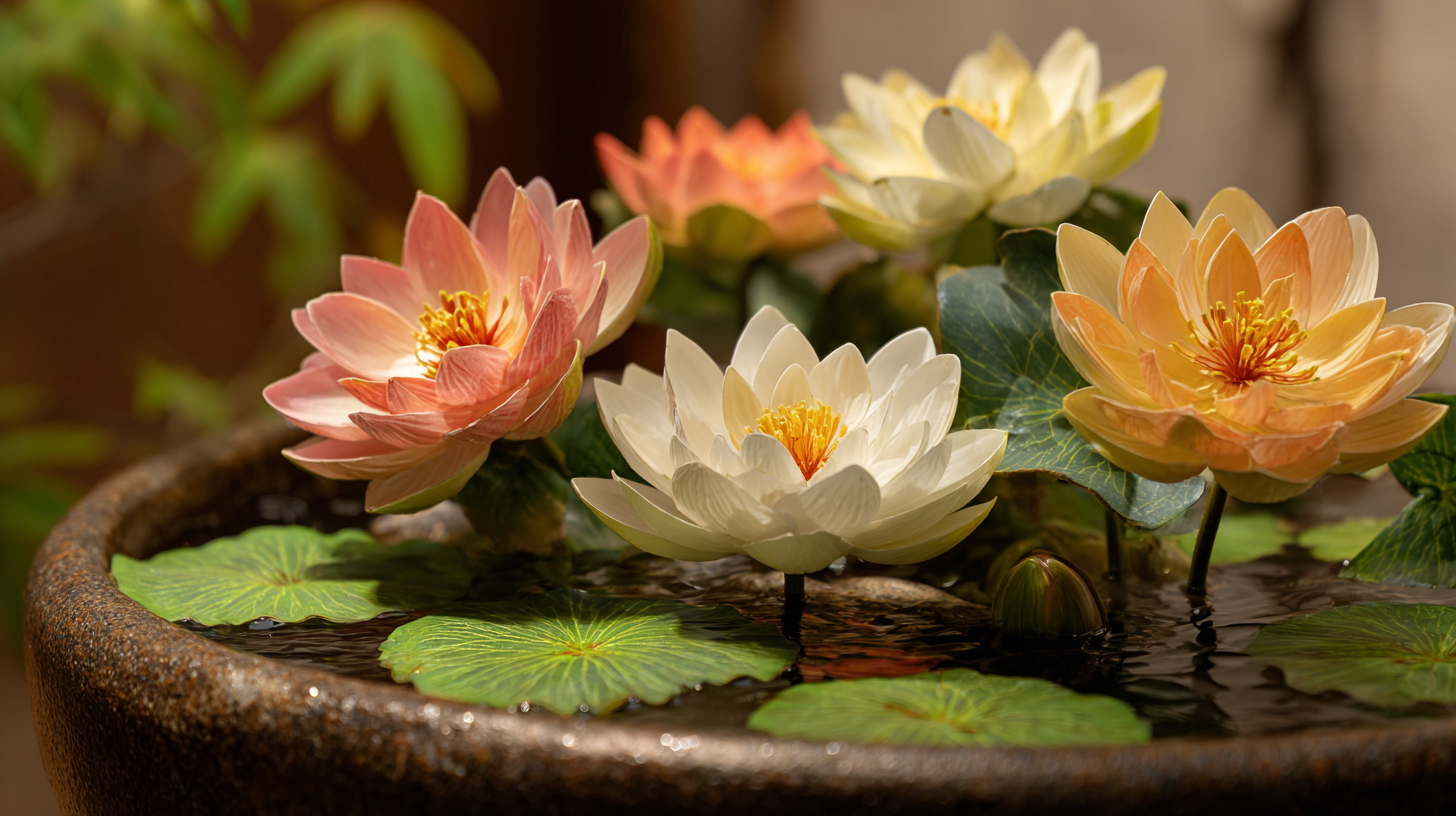 Transform Your Space: Discover the Beauty of Artificial Lotus Flowers for Unique Home Décor