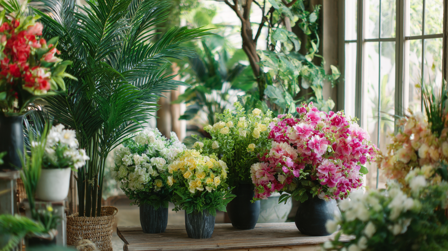 Transform Your Space: The Ultimate Guide to Choosing Floral Silk Plants for Every Room