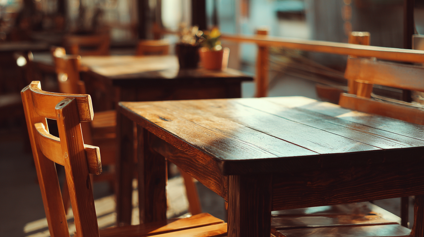 The Ultimate Guide to Choosing the Perfect Wooden Tables For Your Restaurant