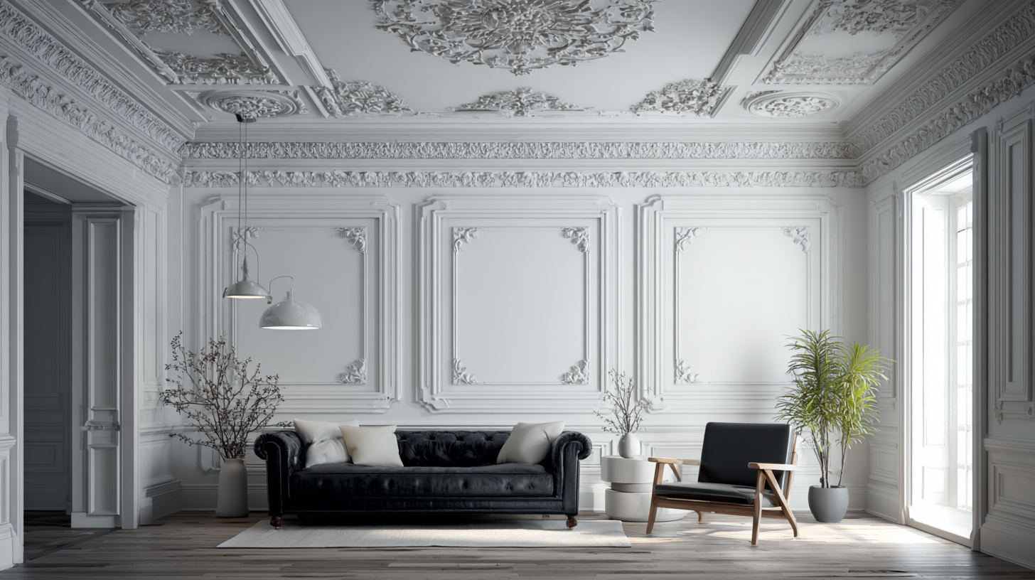 Exploring the Timeless Appeal of Wall Moulding in Modern Home Design
