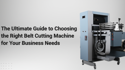 The Ultimate Guide to Choosing the Right Belt Cutting Machine for Your Business Needs