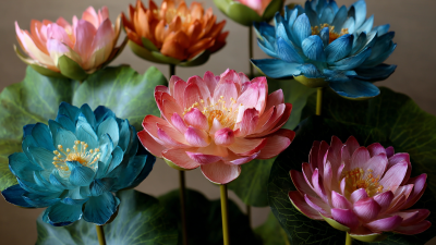 Transform Your Space: Discover the Beauty of Artificial Lotus Flowers for Unique Home Décor