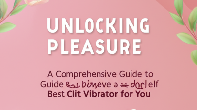 Unlocking Pleasure: A Comprehensive Guide to Choosing the Best Clit Vibrator for You