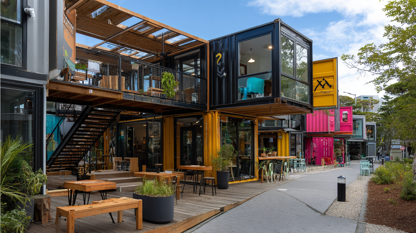 Innovative Cargo Container Buildings Transforming Urban Living Spaces