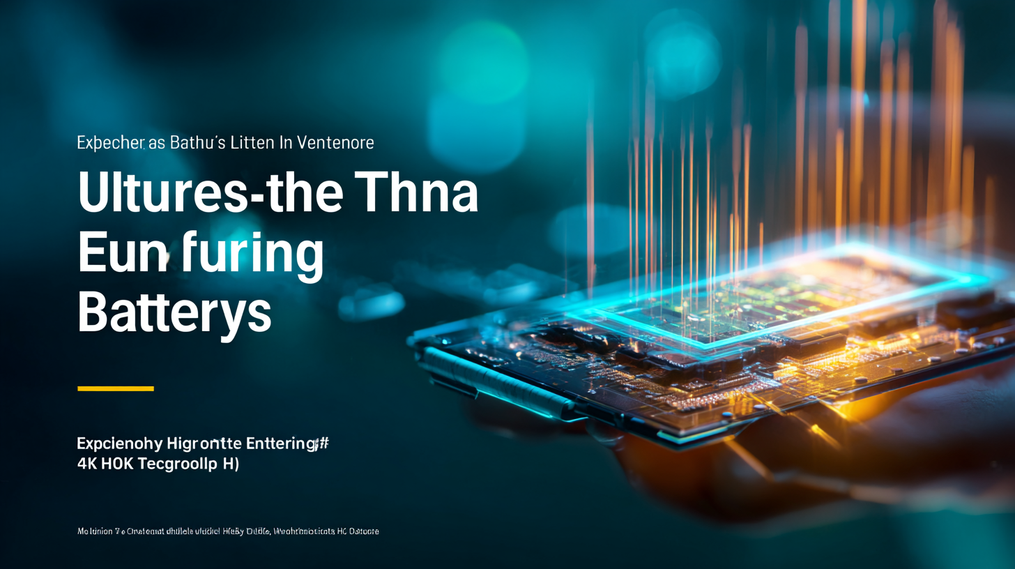“Exploring the Future of Energy: How Ultra-Thin Batteries Are Revolutionizing Portable Technology”