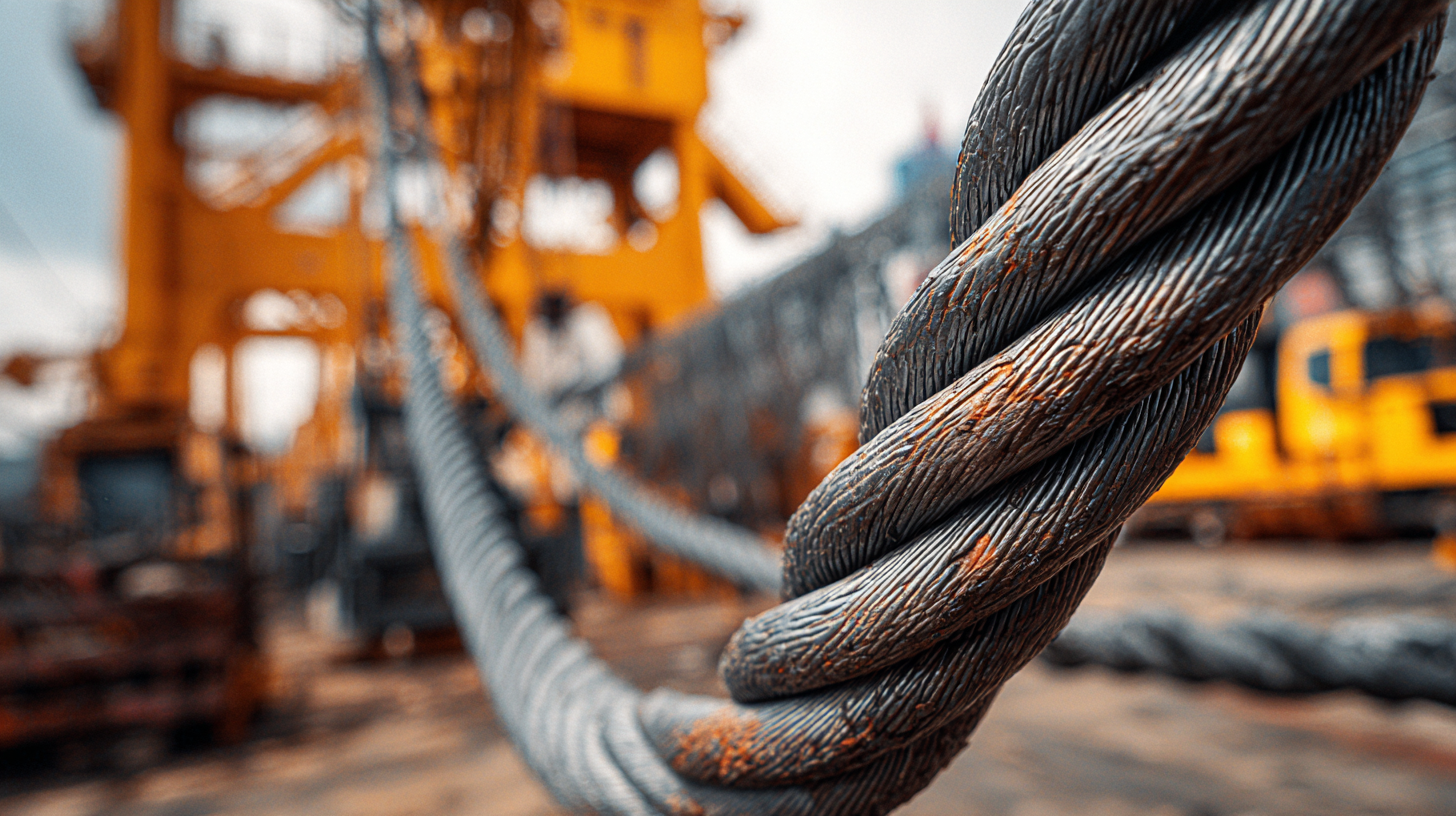 Understanding the Importance of Durable Crane Steel Rope in Modern Construction