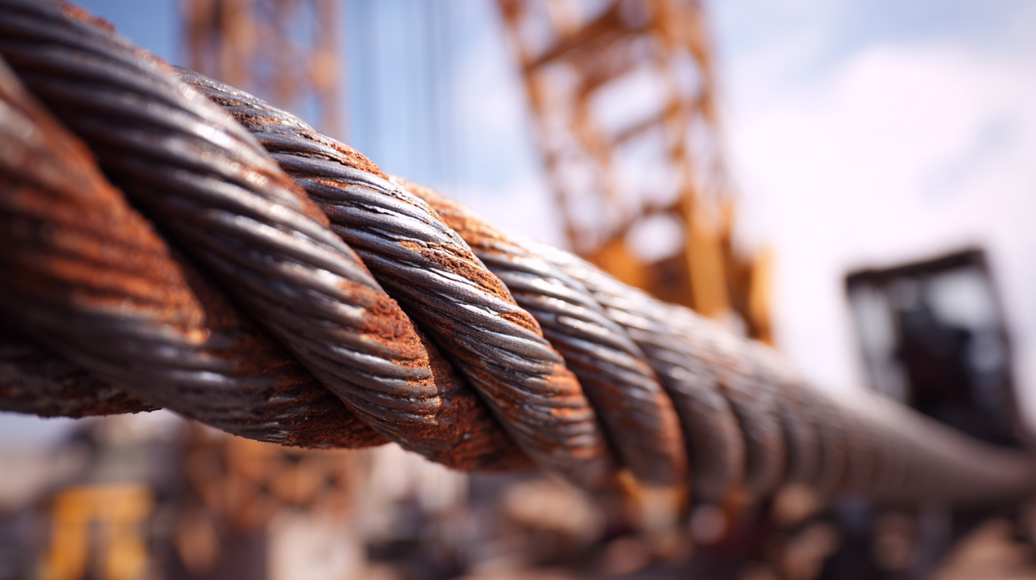 Understanding the Importance of Durable Crane Steel Rope in Modern Construction