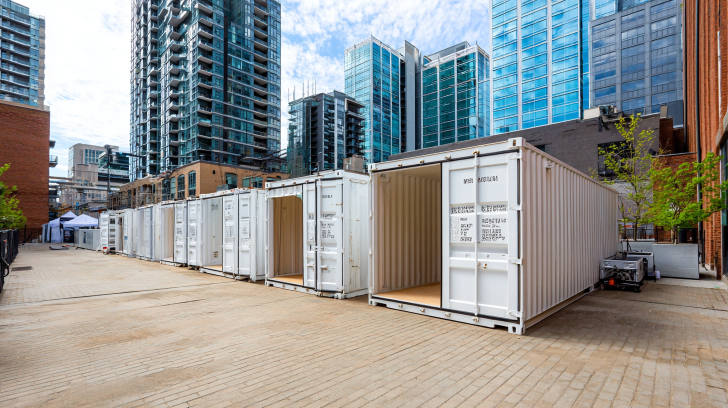 Maximize Your Space with Innovative Container Self Storage Solutions for Urban Living