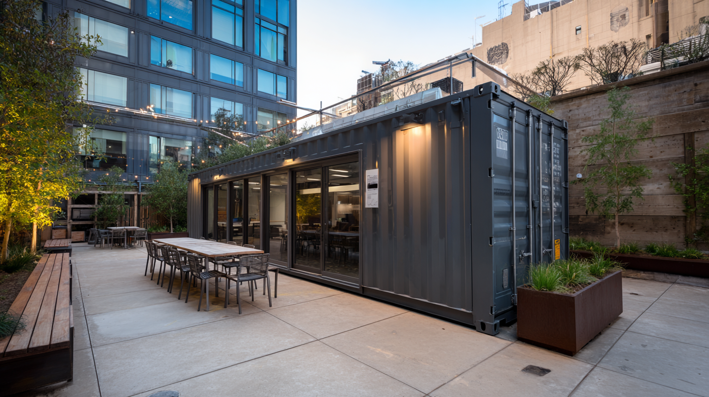 Transforming Workspaces: The Rise of Shipping Container Offices in the Modern Business Landscape