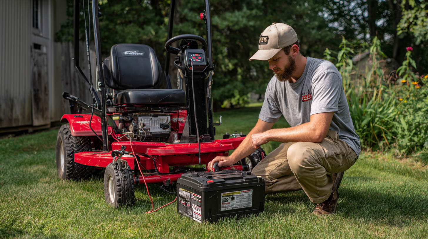 Essential Guide to Choosing the Right Lawn Tractor Battery for Optimal Performance