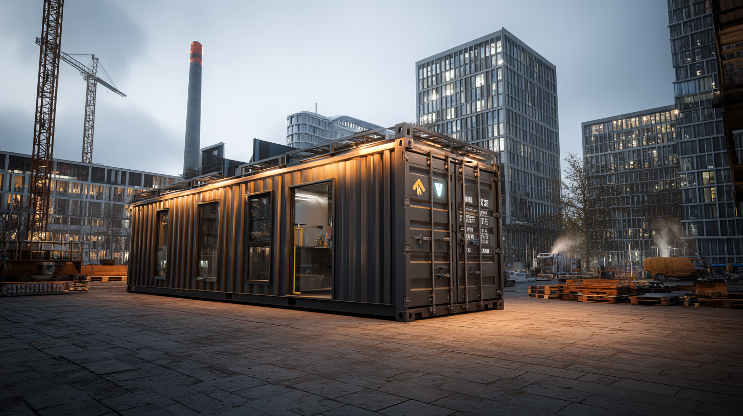 The Rise of Construction Containers Revolutionizing the Building Industry Amidst Sustainability Demands