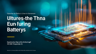 “Exploring the Future of Energy: How Ultra-Thin Batteries Are Revolutionizing Portable Technology”