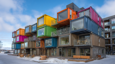 Innovative Cargo Container Buildings Transforming Urban Living Spaces