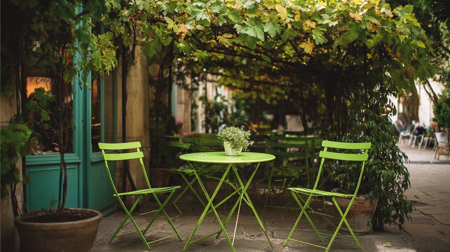 Exploring the Charm of Fermob Bistro Furniture for Your Outdoor Oasis