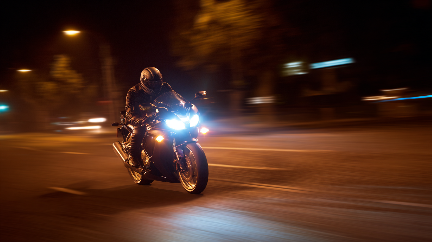 Illuminating the Ride: How Motorcycle Lights Transform Night Riding Safety