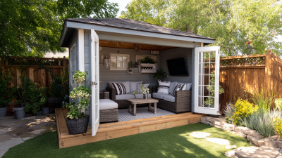 Transforming Your Backyard: Creative Ideas for Designing the Perfect Shed Space