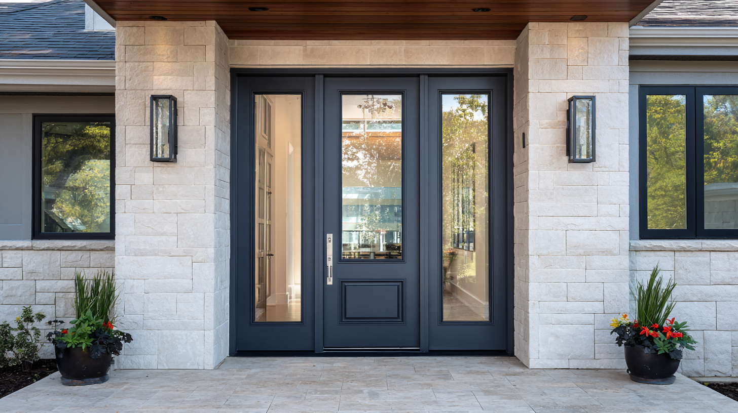 Enhancing Curb Appeal: The Benefits of Front Doors with Glass Panels for Modern Homes