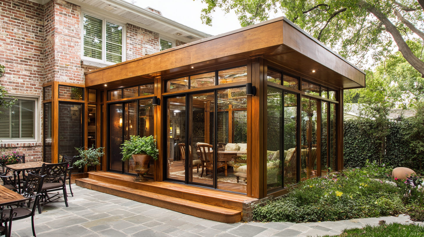 Transform Your Home with Aluminum Clad Wood Sunrooms