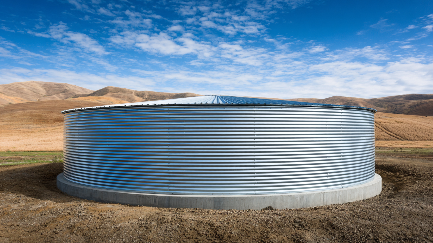 The Benefits of Using Corrugated Steel Water Tanks for Sustainable Water Storage Solutions