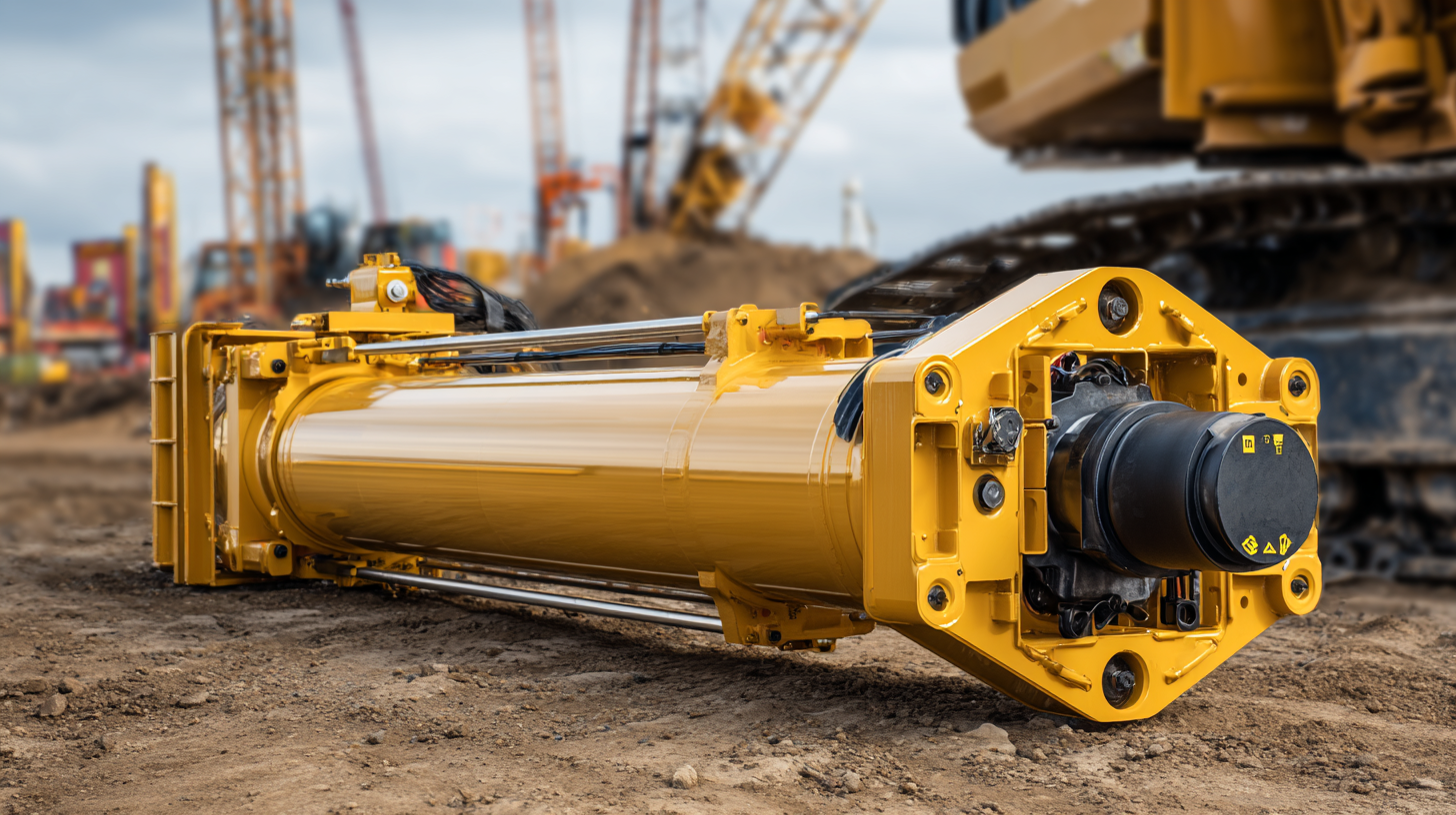 The Ultimate Guide to Choosing the Right Hydraulic Cylinder for Your Excavator Needs