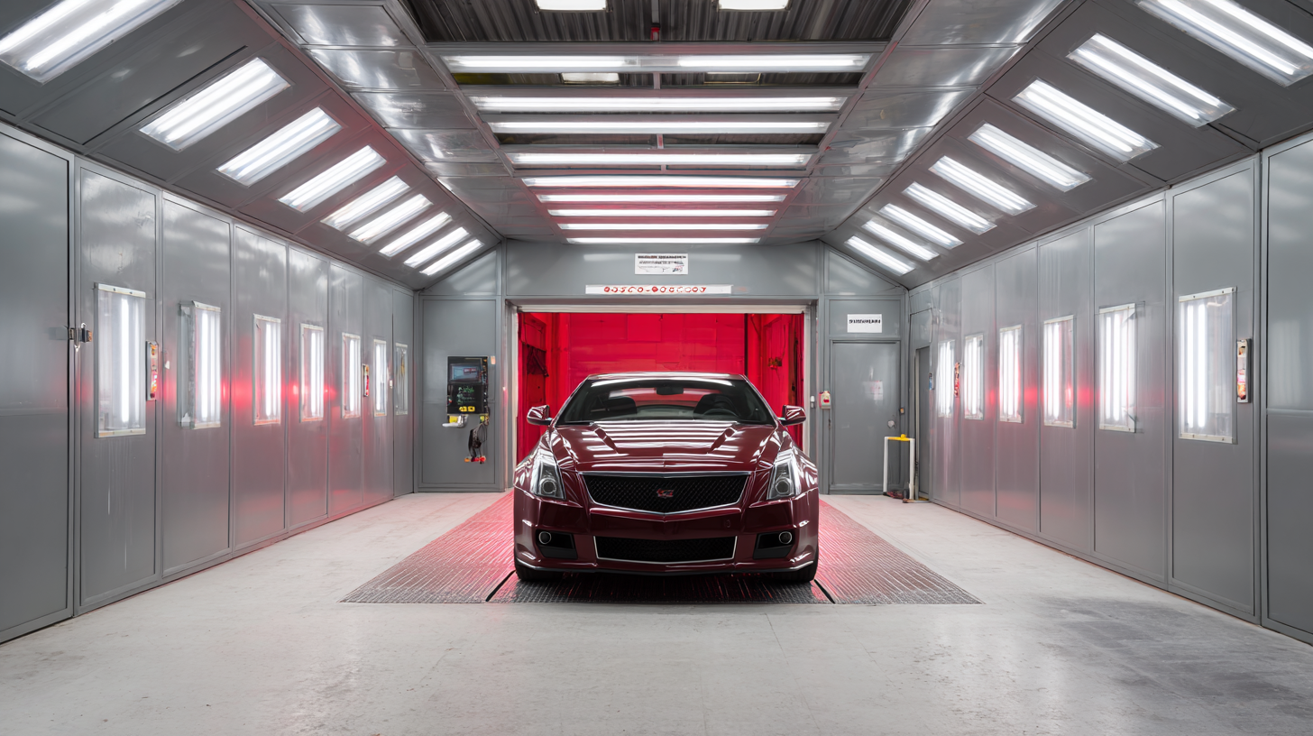 Understanding the Benefits of Using a Downdraft Paint Booth for Your Auto Body Shop