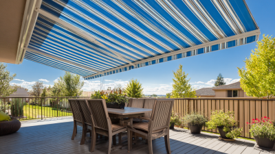 Elevate Your Outdoor Space with Stylish and Durable Aluminum Awnings