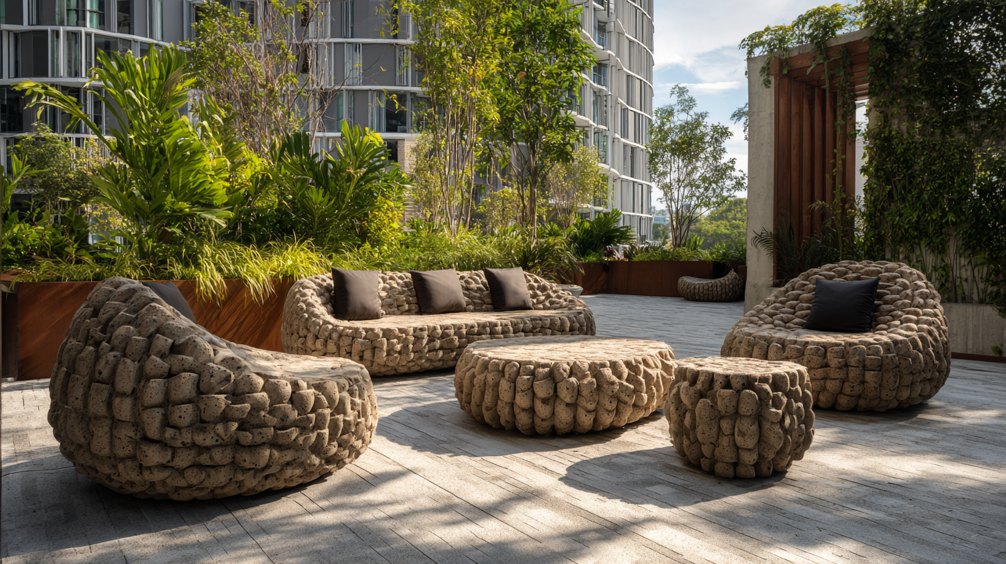 Transforming Outdoor Spaces with Eco-Friendly Furniture Made from Recycled Plastic