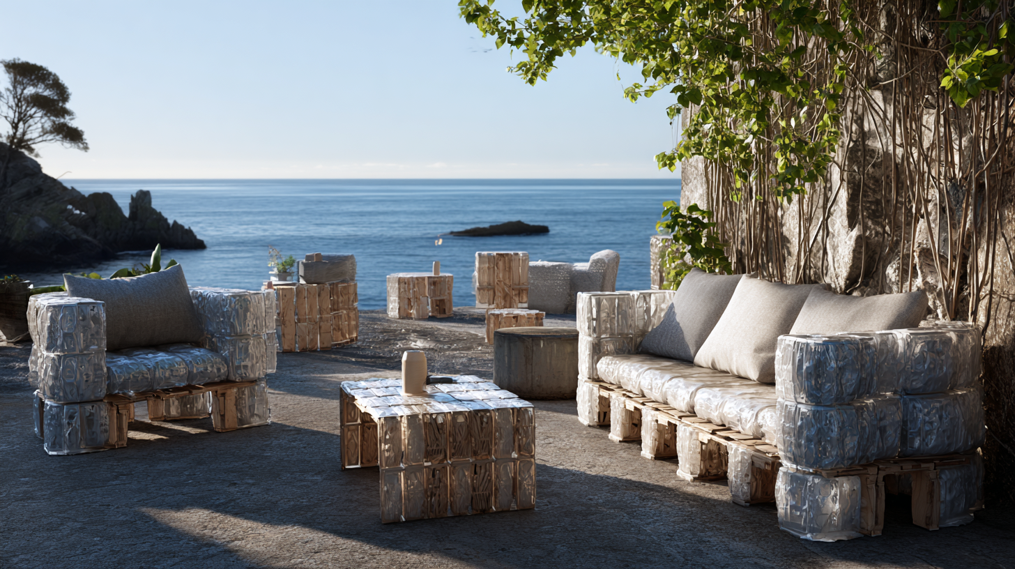 Transforming Outdoor Spaces with Eco-Friendly Furniture Made from Recycled Plastic
