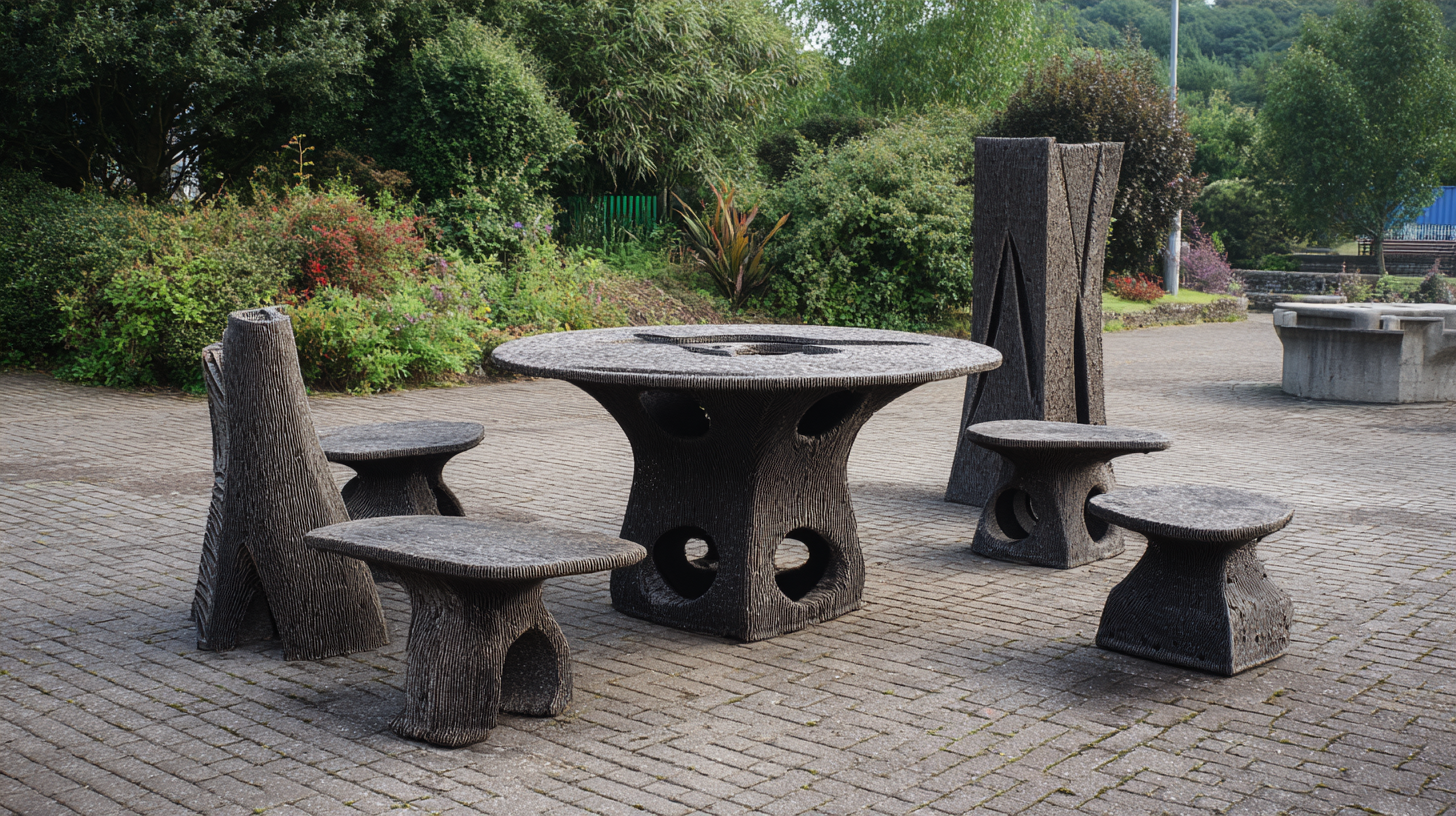 Transforming Outdoor Spaces with Eco-Friendly Furniture Made from Recycled Plastic