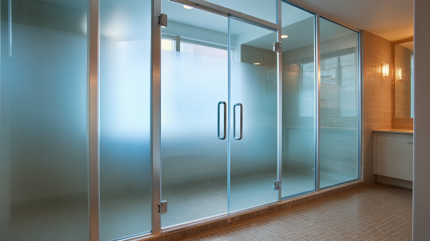 Innovative Design Ideas Using Frosted Glass Shower Doors for Modern Bathrooms