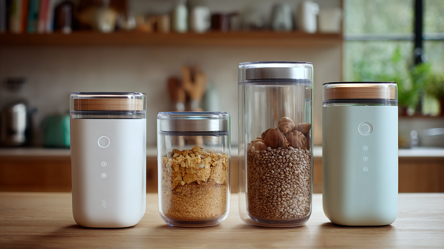 Maximize Freshness and Reduce Waste with Innovative Food Storage Jars for Smart Living