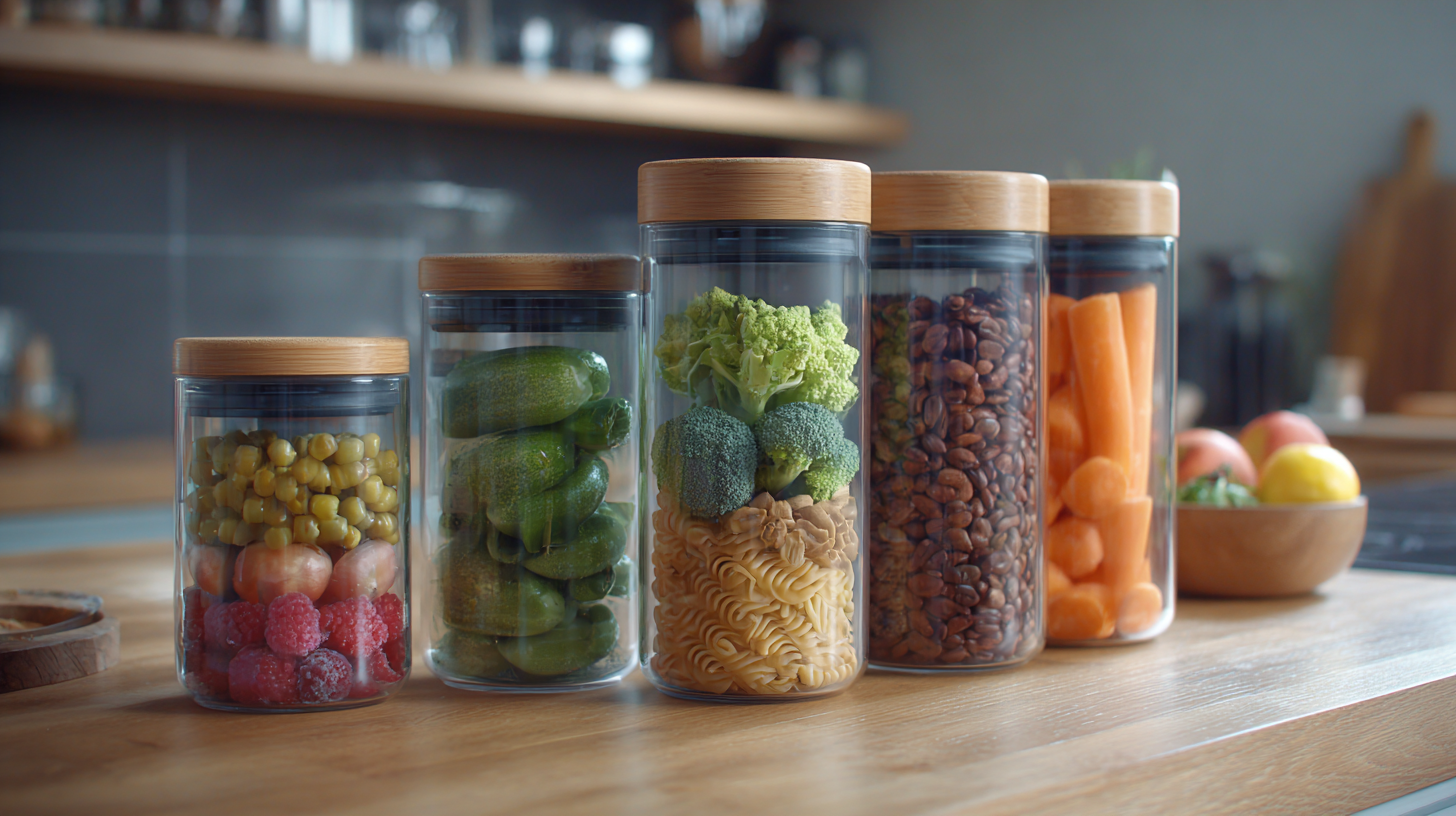 Maximize Freshness and Reduce Waste with Innovative Food Storage Jars for Smart Living