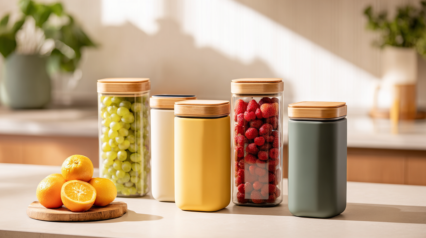 Maximize Freshness and Reduce Waste with Innovative Food Storage Jars for Smart Living