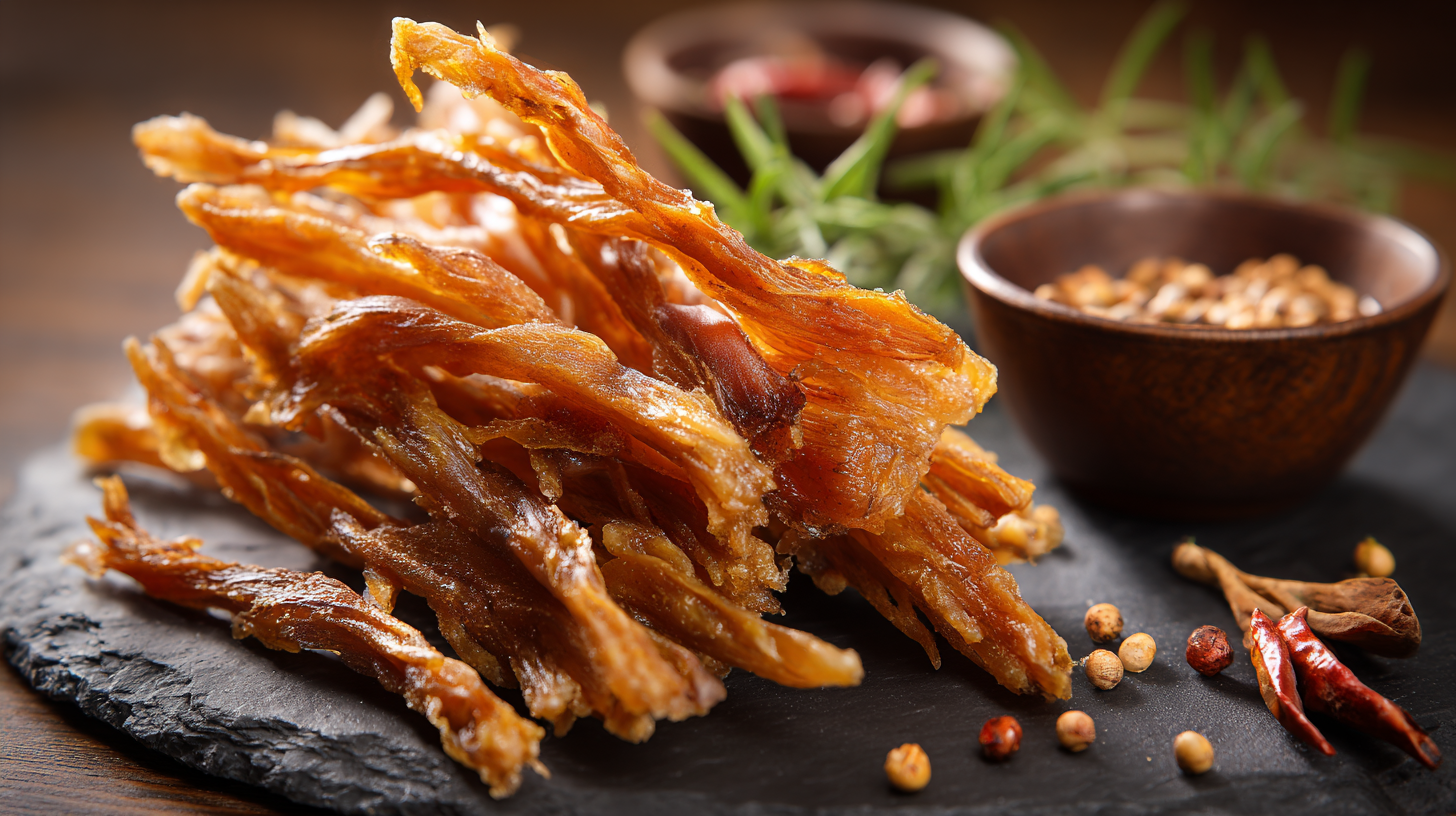 Exploring the Health Benefits and Unique Flavor of Asian Dried Squid Snack: A Trendy Delicacy