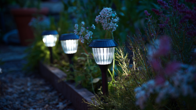 Transform Your Outdoor Space With Solar Powered Garden Lights That Save Energy