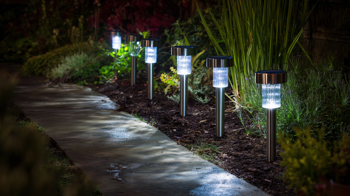 Transform Your Outdoor Space With Solar Powered Garden Lights That Save Energy