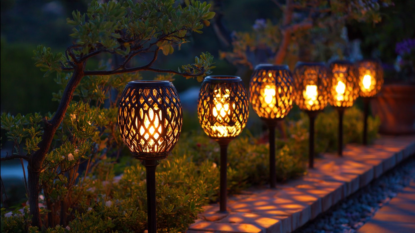 Transform Your Outdoor Space With Solar Powered Garden Lights That Save Energy