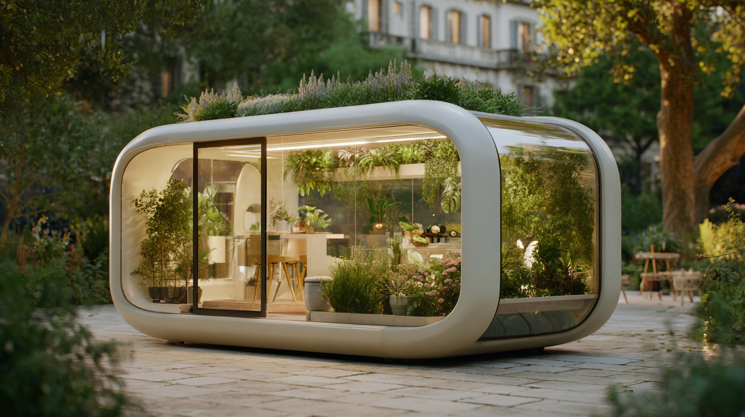 Discover the Future of Sustainable Living with Capsule Home Innovations