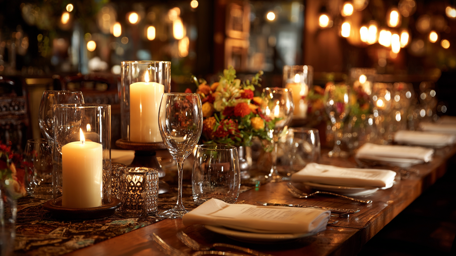 Creative Table Decoration Ideas for Elevating Your Restaurant Atmosphere
