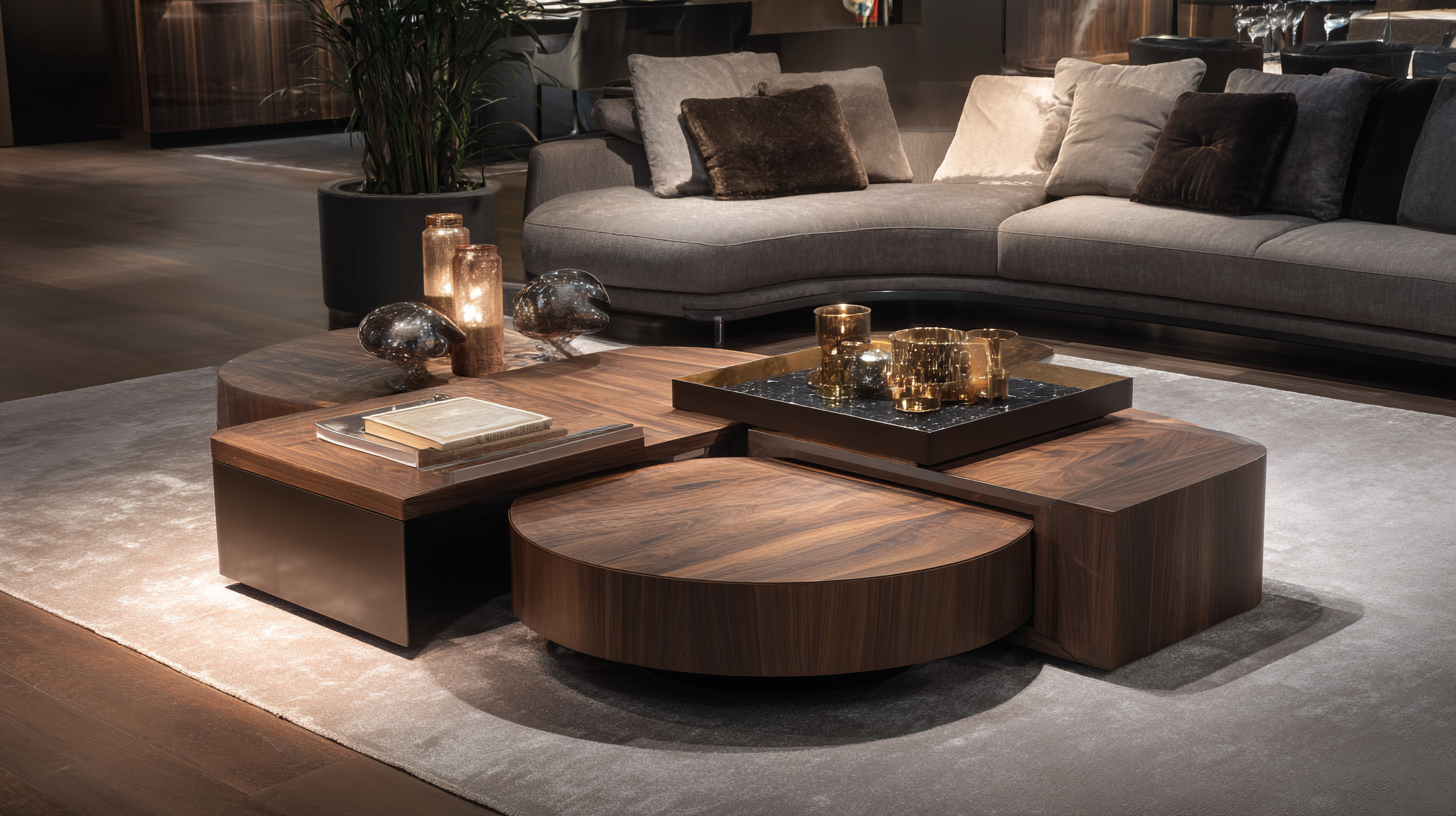 Exploring the Versatility of Rotating Collection Tables in Modern Home Design