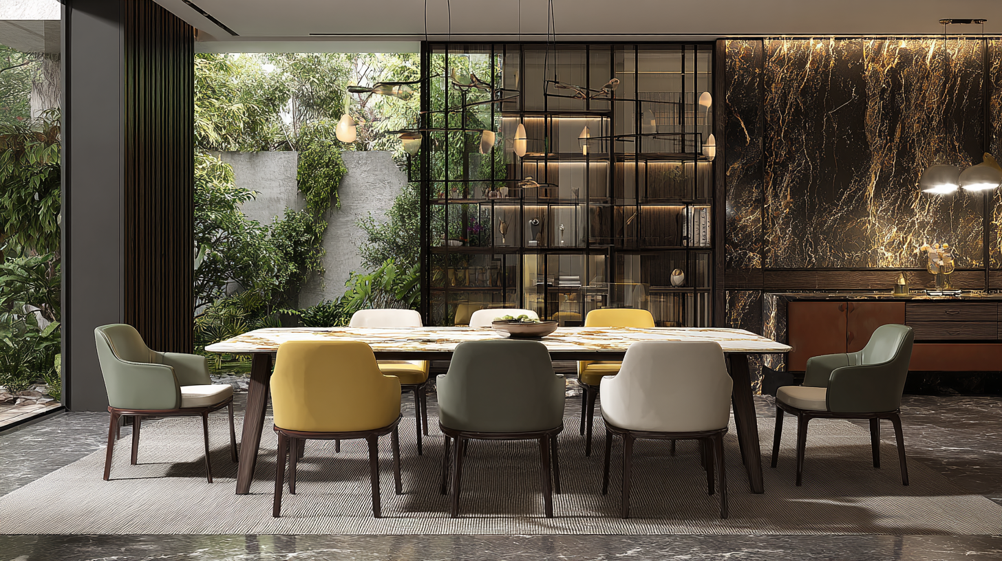 Elevate Your Home Aesthetic with Functional Trends in Dinning Set Designs for 2024