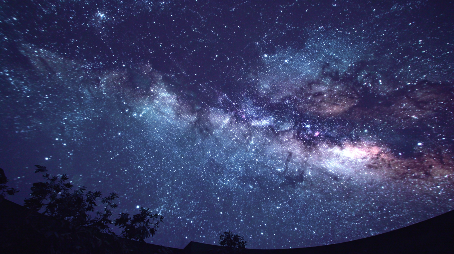 Exploring the Wonders of Space with Fulldome Projection Technology