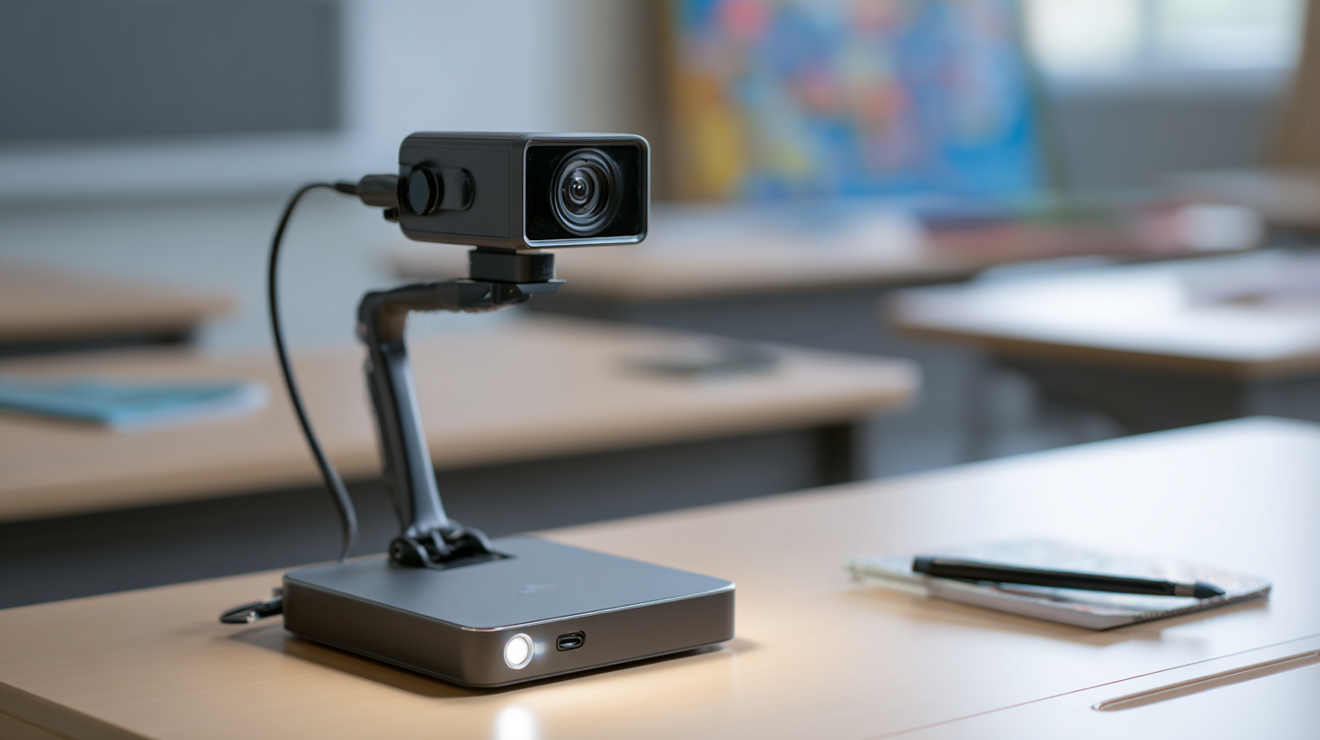Unlocking Creativity: How a Portable Document Camera Transforms Remote Learning Experience