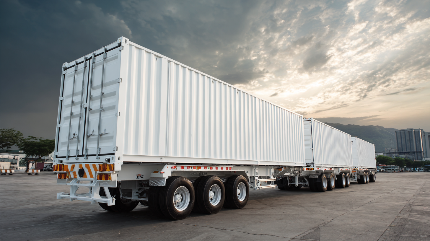 Exploring the Benefits of Container Trailers for Efficient Transportation Solutions