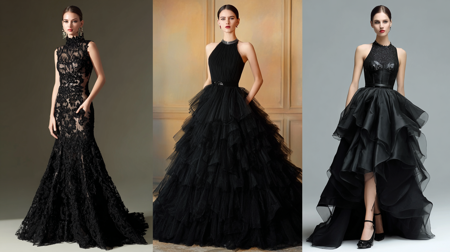 Elevate Your Elegance with Stunning Black Prom Gowns for Every Style