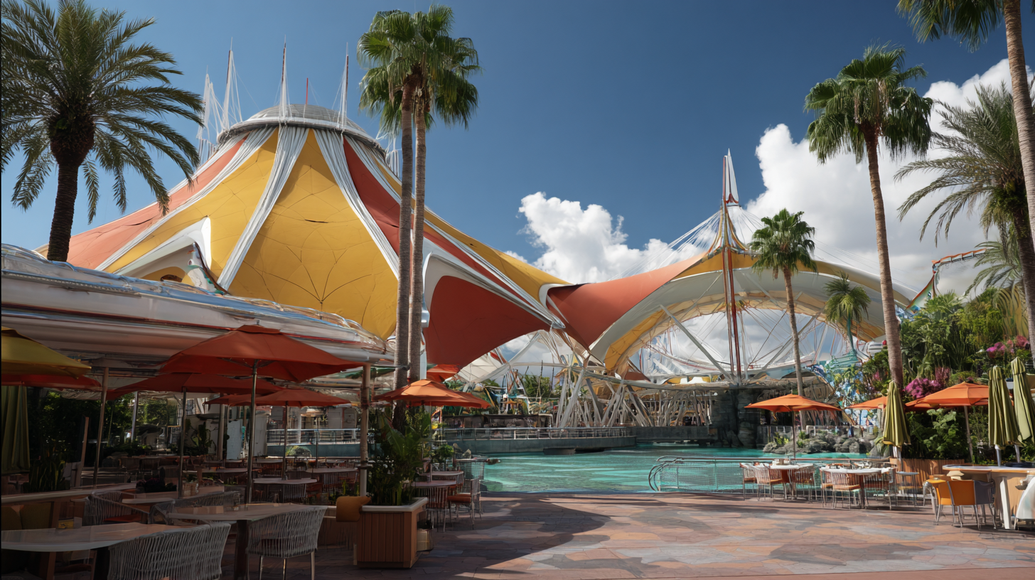 Exploring Innovative Theme Park Roof Designs: Enhancing Enjoyment Under the Sun