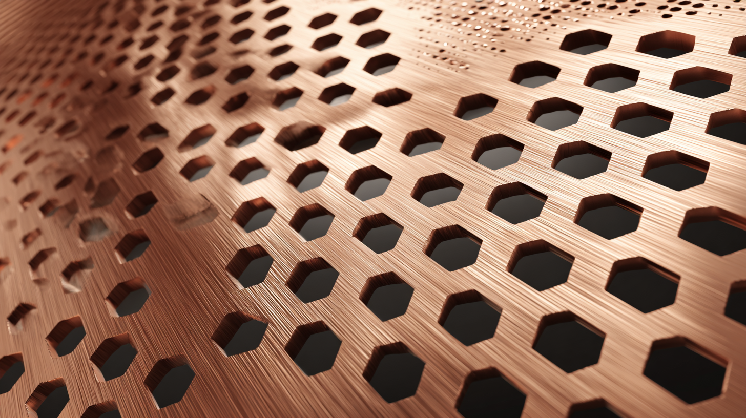 Exploring the Versatility of Perforated Copper Sheets in Modern Design and Industrial Applications