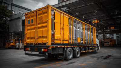 Exploring the Benefits of Container Trailers for Efficient Transportation Solutions