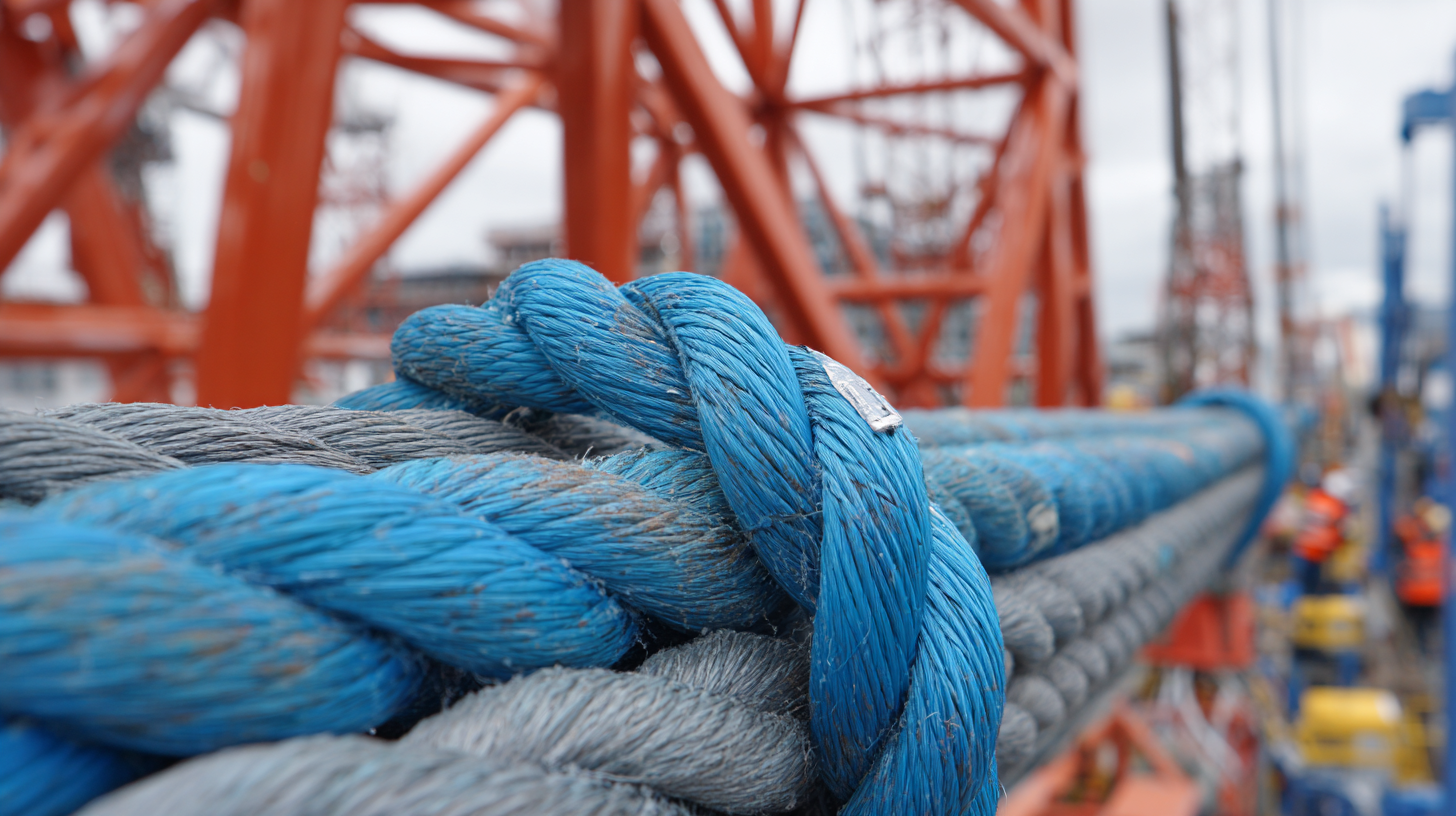 Innovative Safety Practices for Using Ropes For Tower Cranes in Construction Projects