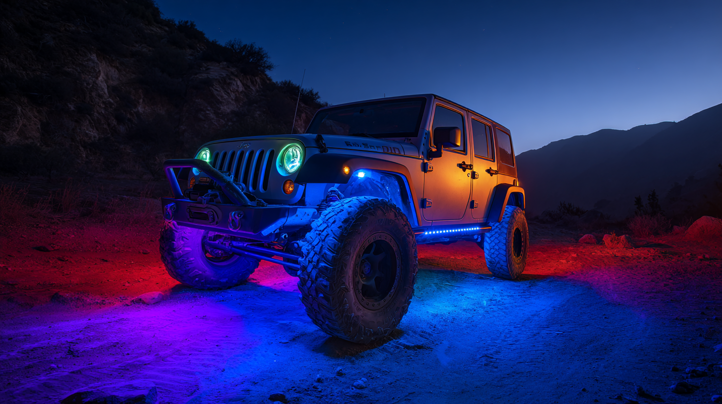 Illuminate Your Adventure: The Ultimate Guide to RGB Rock Lights for Off-Road Enthusiasts